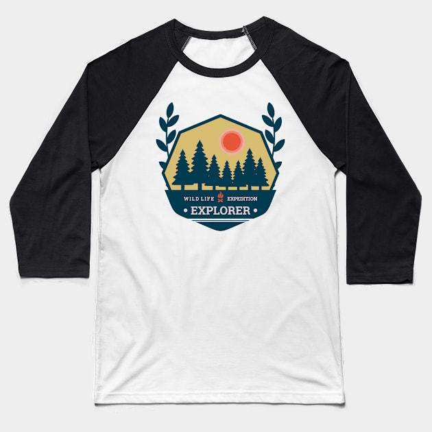 Wild Baseball T-Shirt by Original_Badman